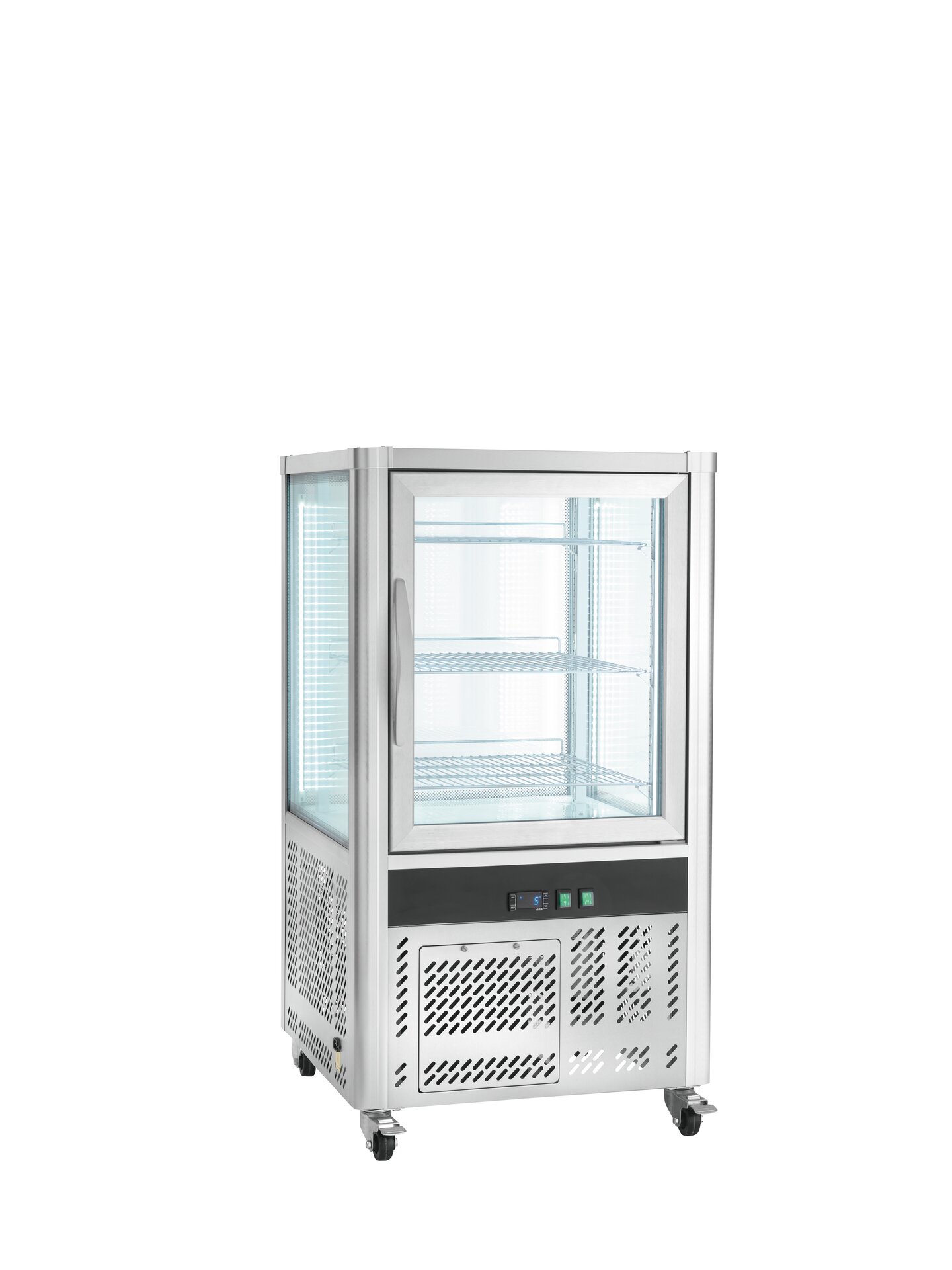 Show-Kühlvitrine Umluft 200 l 706 x 706 x 1300 mm