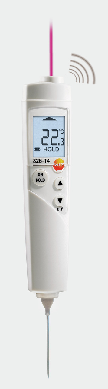 826-T4 Infrarot-Temperaturmessgerät -50°C bis +230°C mit Schutzhülle