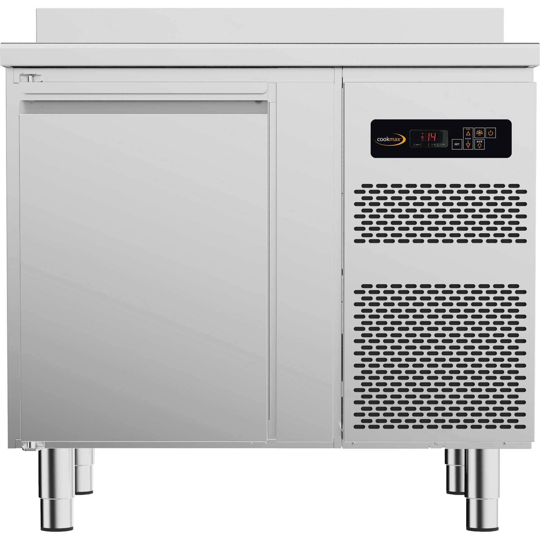 Tiefkühltisch Zentralkühlung, GN 1/1 1 Tür, Korpushöhe 650 mm, ohne Arbeitsplatte