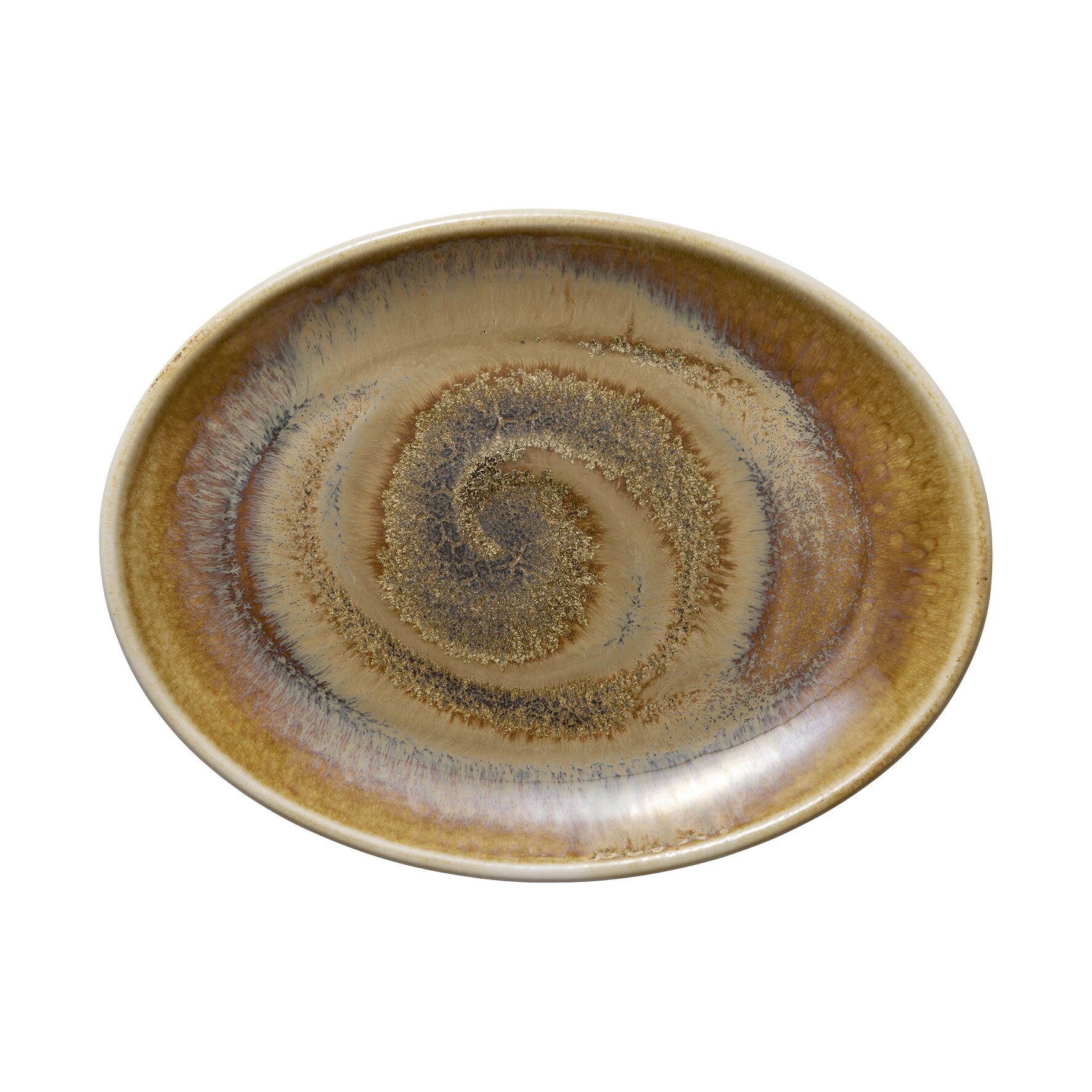 Perfect Match, Coupplatte oval 253 x 189 mm Cumin 