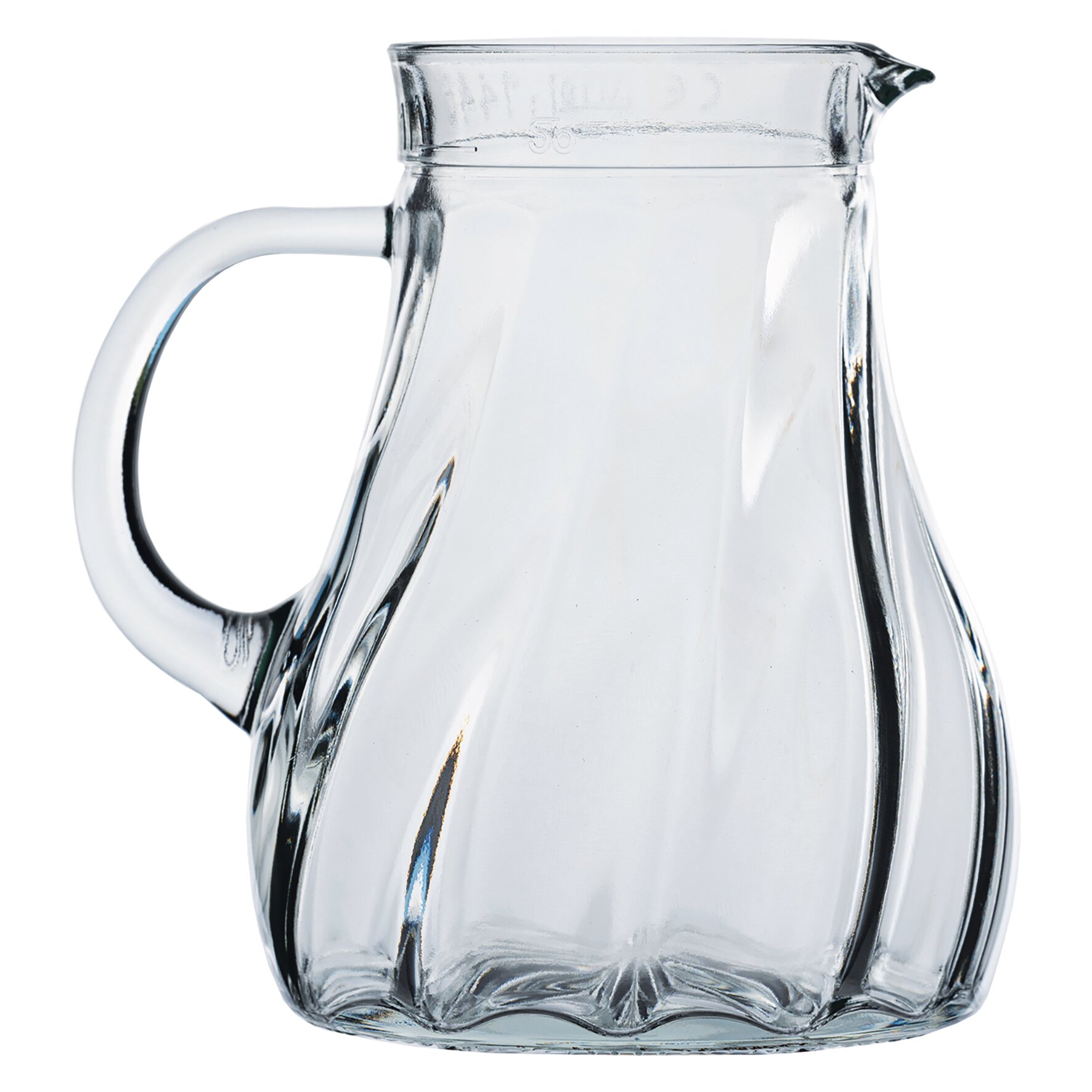 Salzburg, Weinkrug Spiraloptik 142 x 130 mm / 1,05 l 1,00 /-/PR