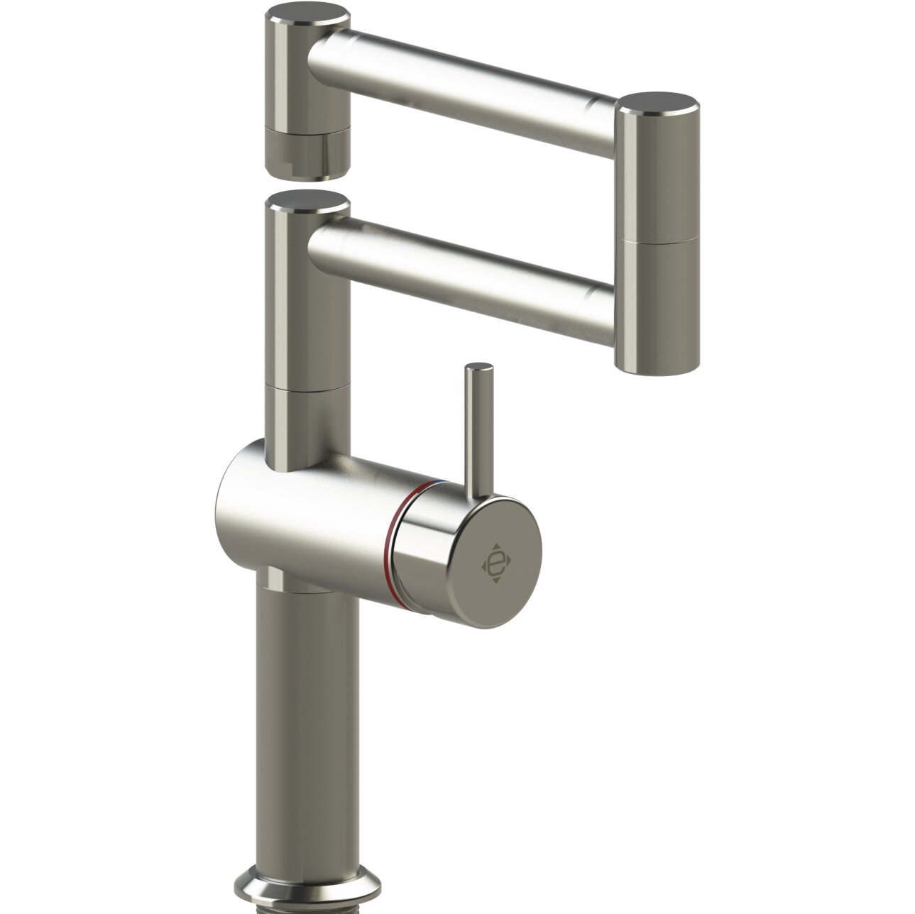 Einhebelmischbatt. 3/4" m.Doppelschwenk- Auslauf/Ausladung 300 + 300 mm