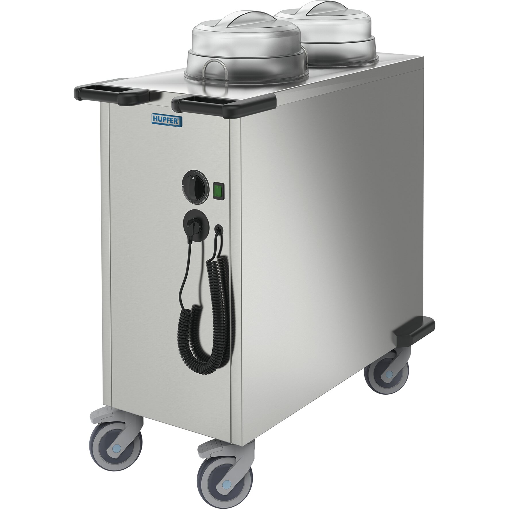 Tellerstapler 2-fach umluftbeheizt für Teller 190 - 260 mm