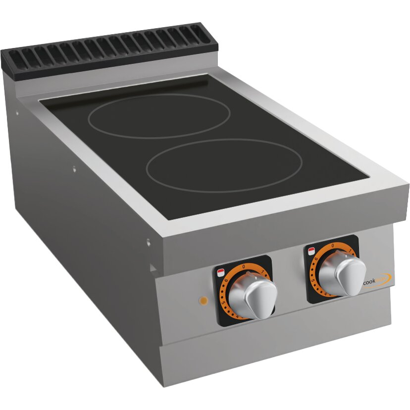 Elektro-Kochfläche, Ceran, 2 Zonen