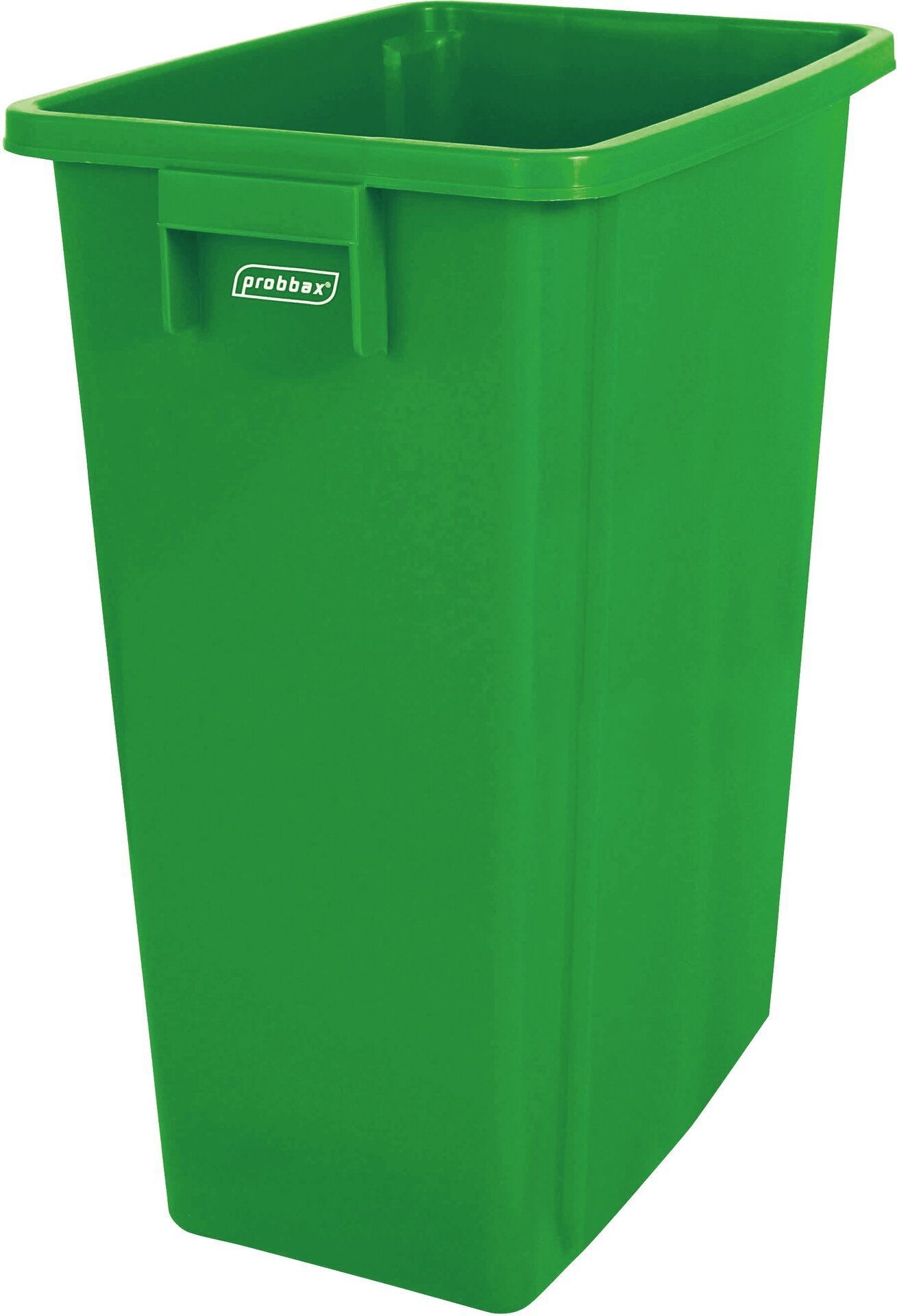 Wertstoffsammler 60 l rechteckig grün ohne Deckel 320 x 460 x 580 mm