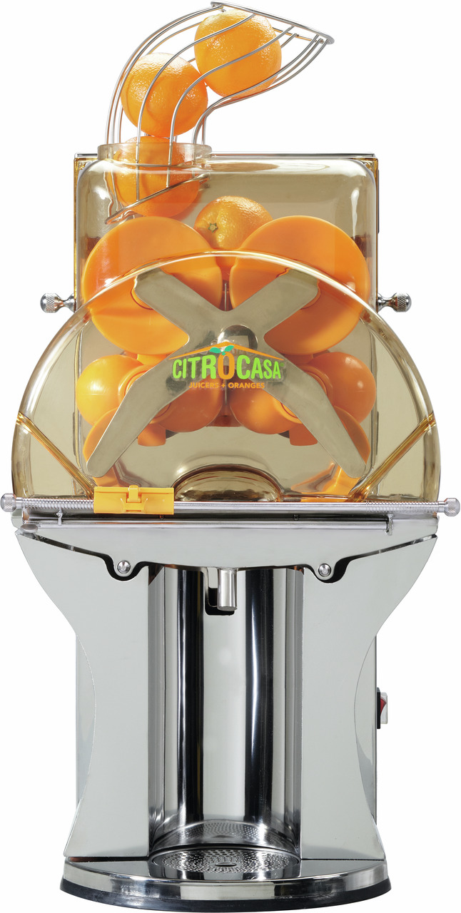 Orangensaftmaschine mit Vorratsspeicher 30 Orangen/min. / ca. 2,00 l