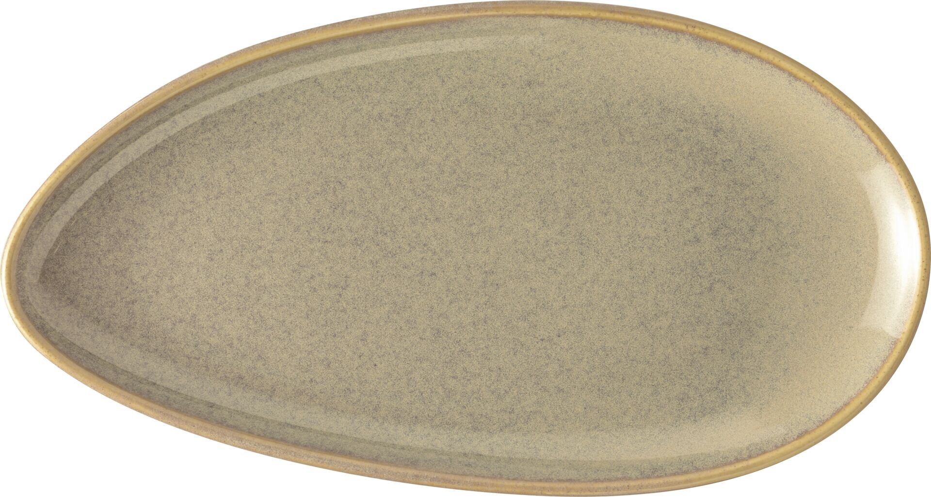 Porzellanserie „Vida" Platte flach oval 25,5cm