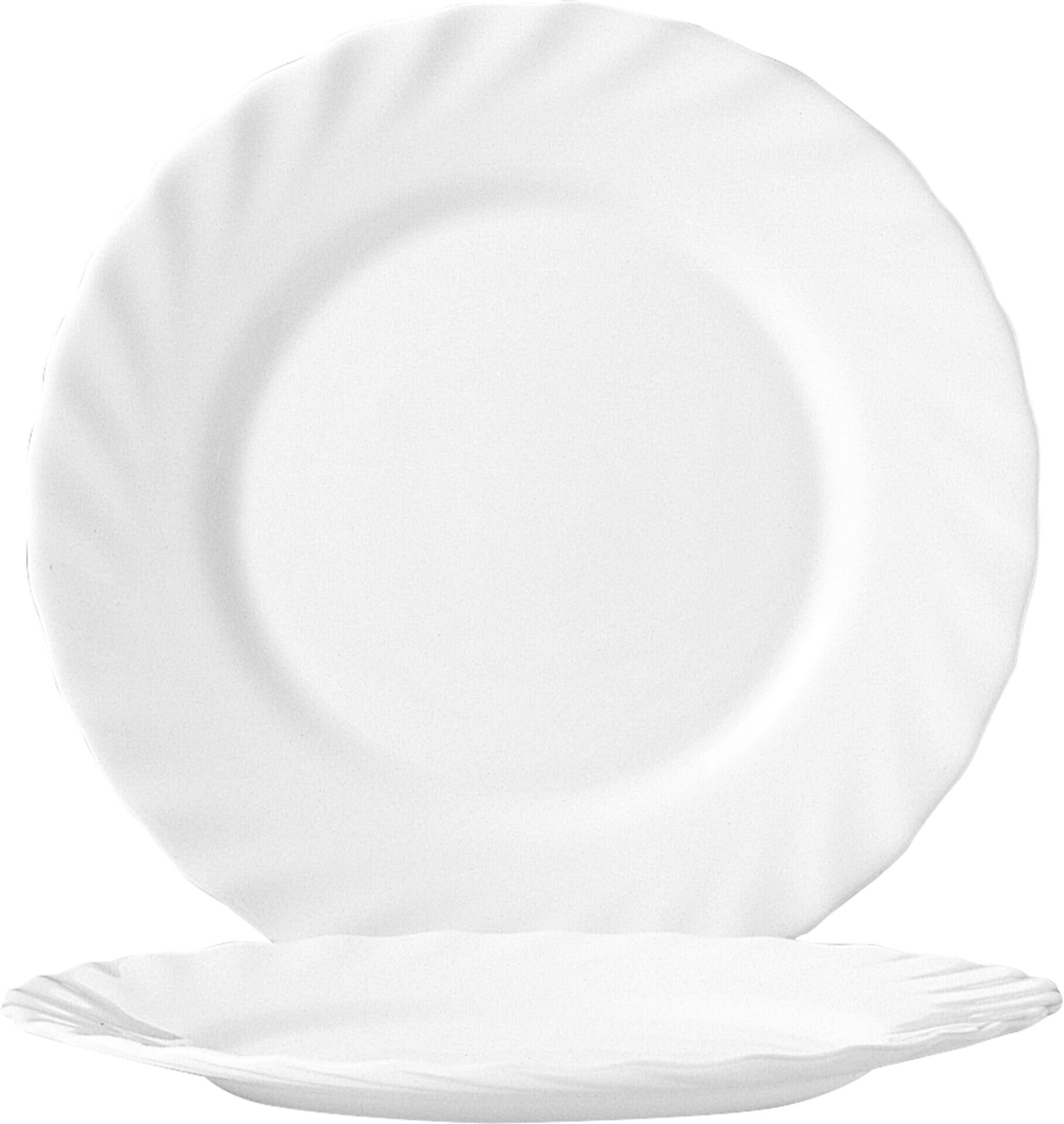 Hartglasgeschirr "Trianon" Teller flach 19,5 cm