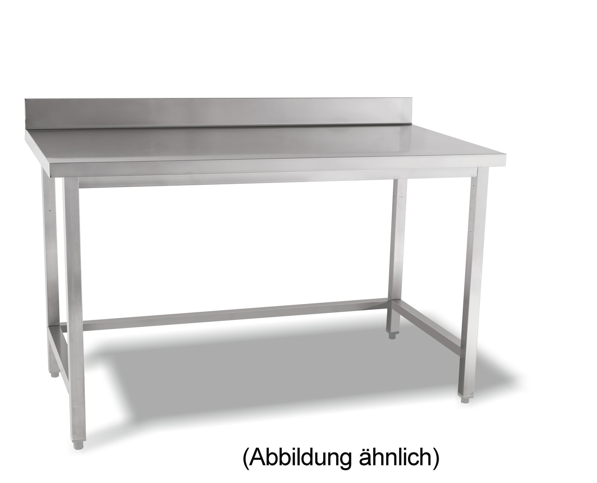 Arbeitstisch verschweißt o. Ablageboden mit 50 mm Aufkantung 1500 x 600 x 850 mm