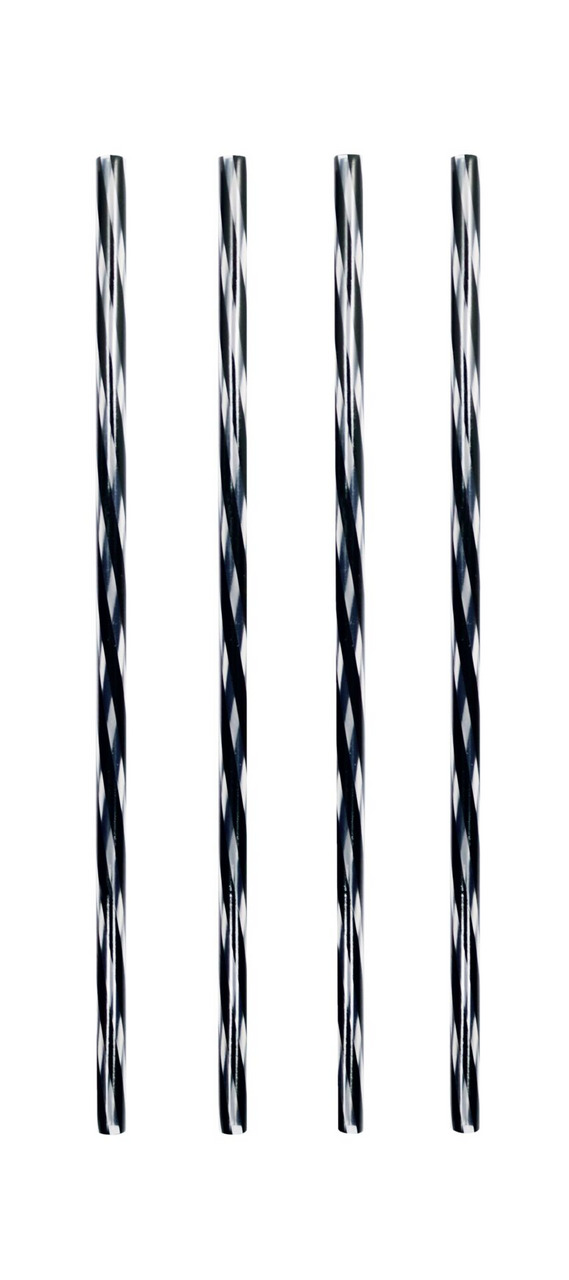 Trinkhalme aus Hartplastik Cocktail