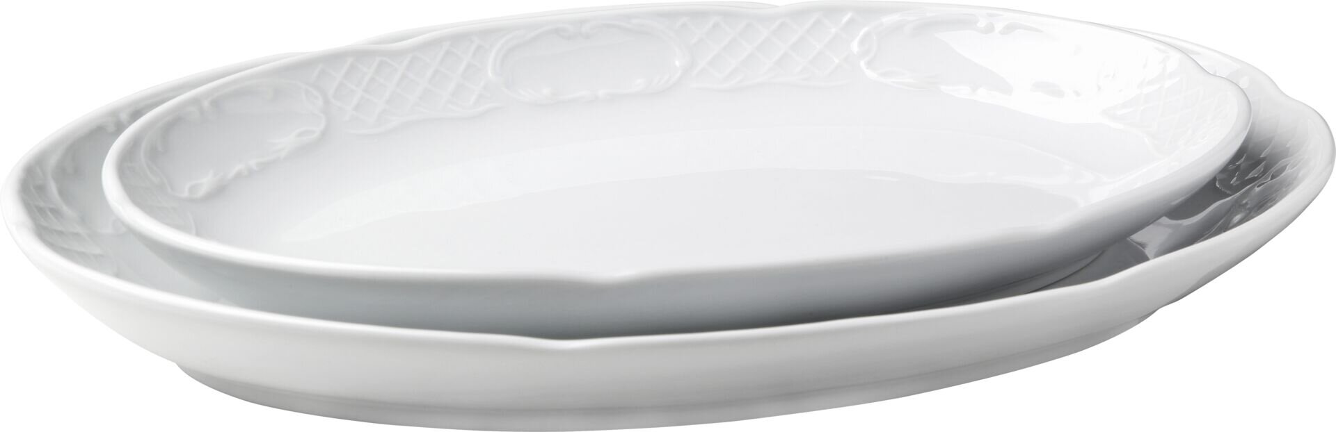 Hotelporzellan "Florina" Platte oval, 28 cm