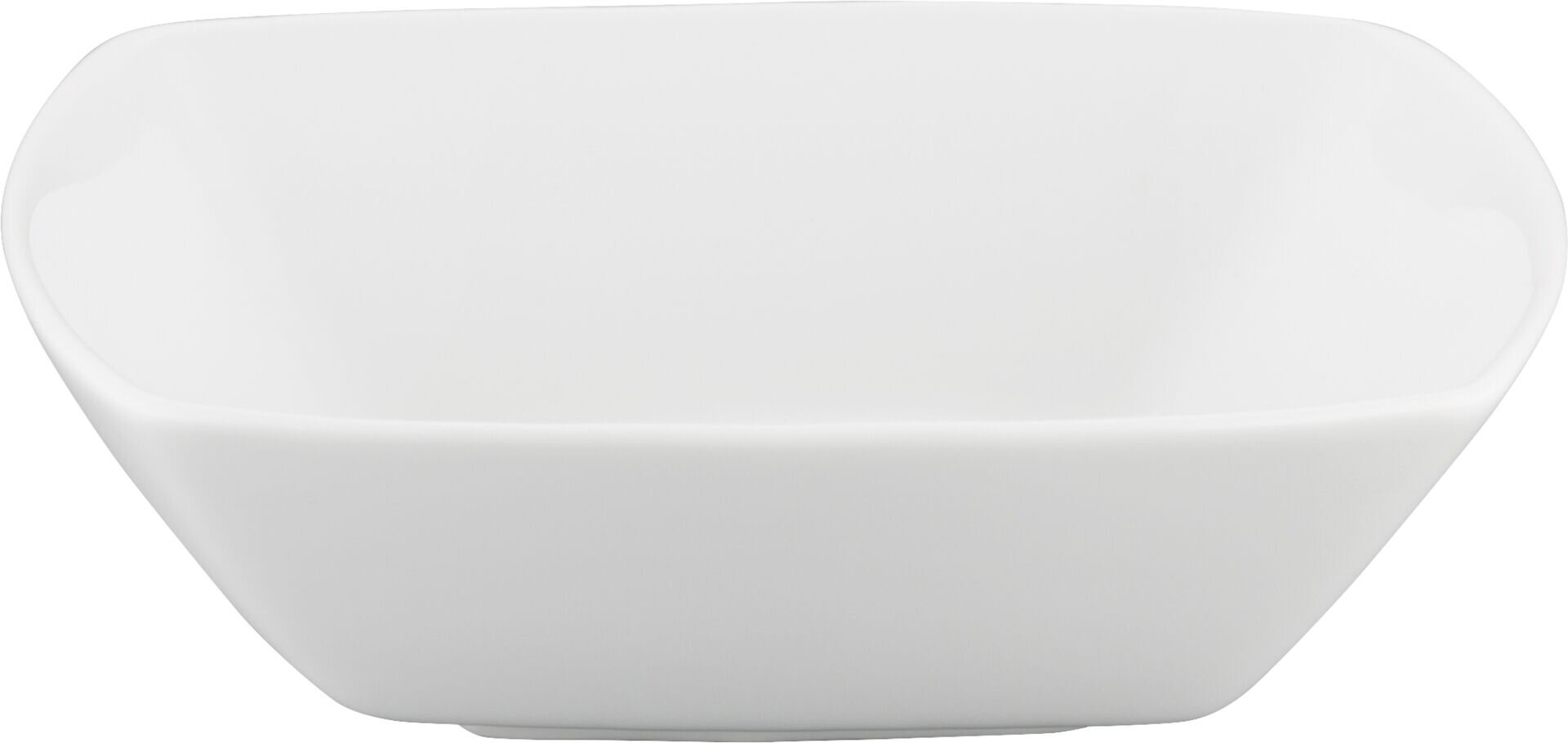 Porzellanserie "Fine Dining" Hartporzellan Schale, 13 x 13 cm