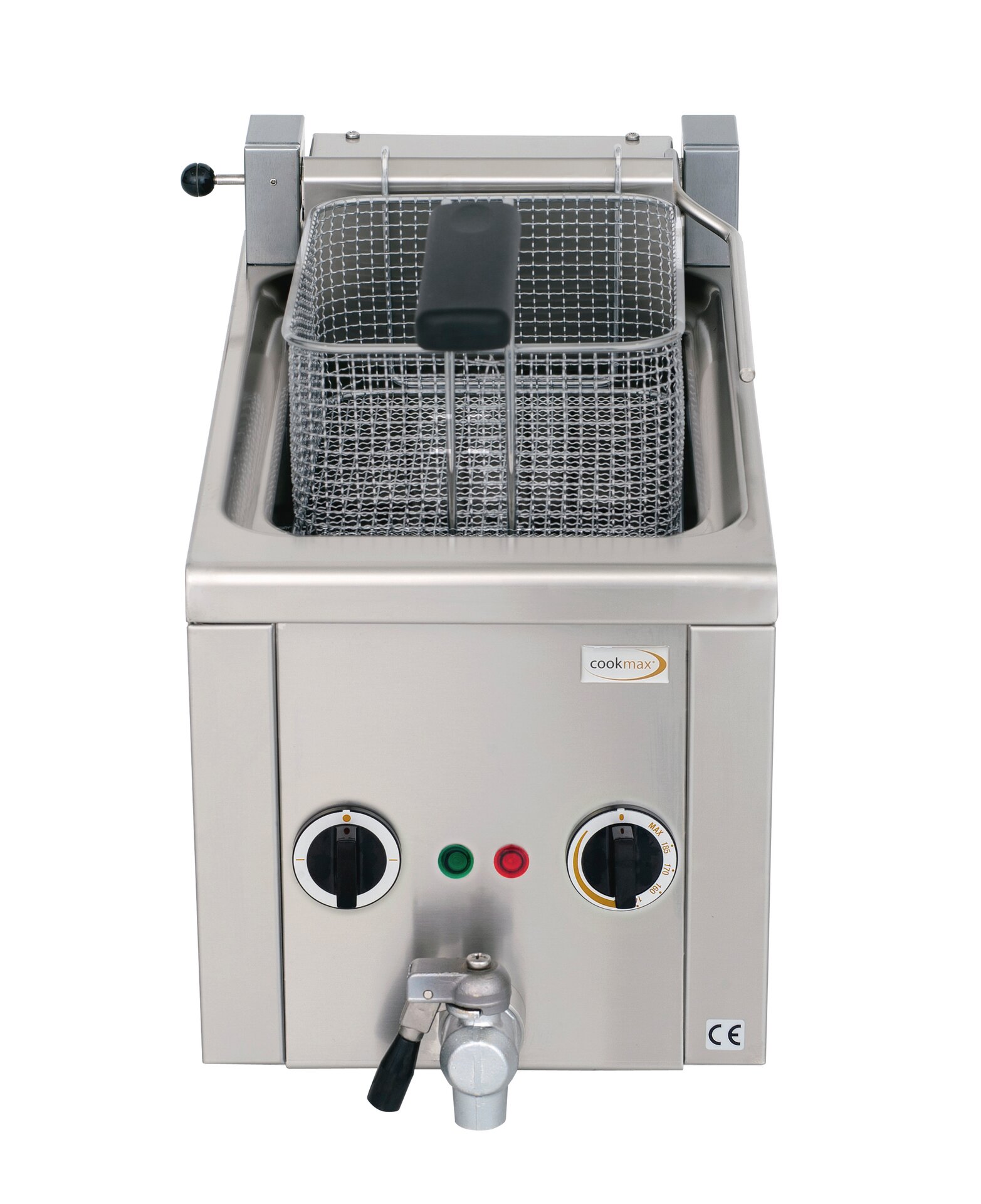 Elektro-Fritteuse 6 l mit Ablasshahn, 400V