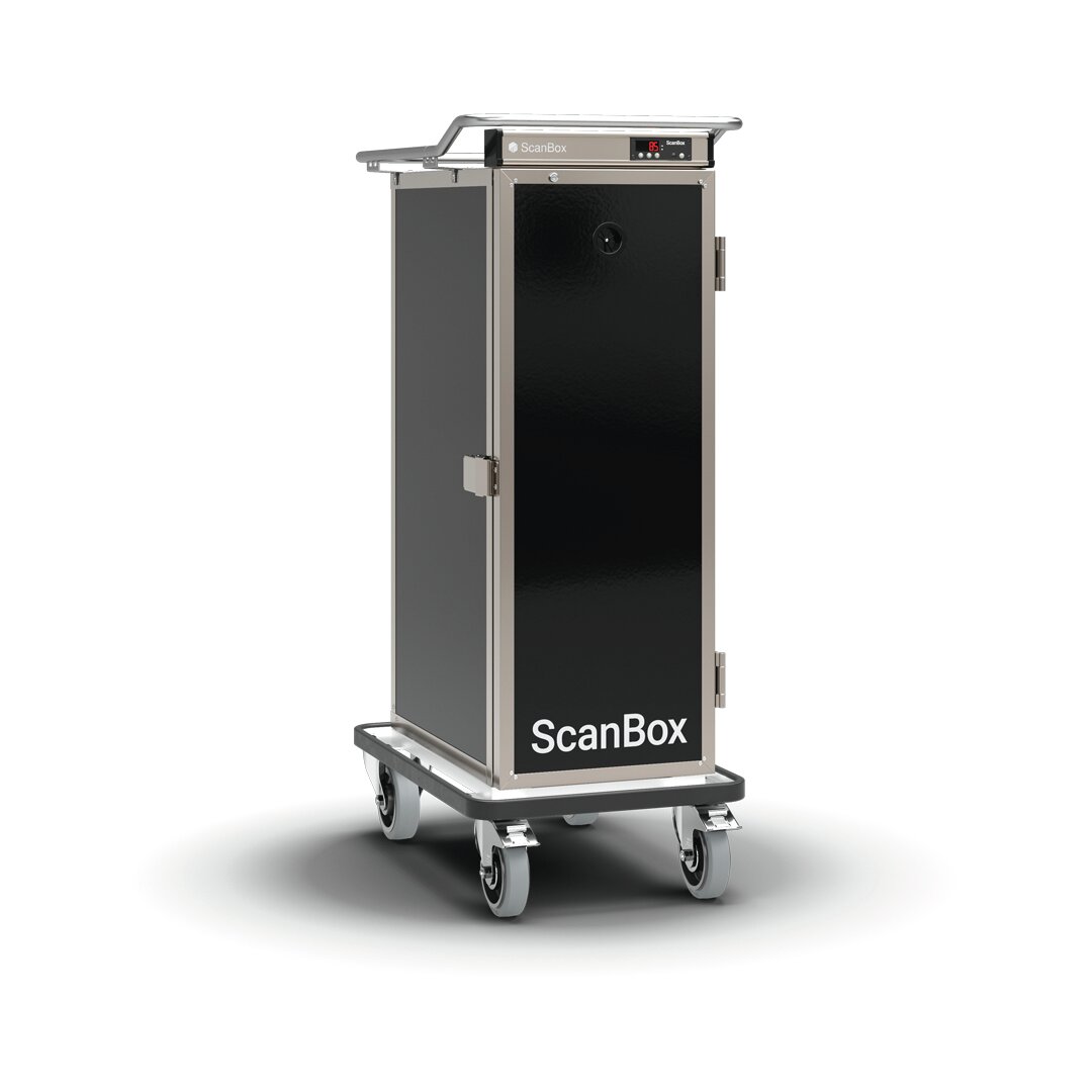 Speisentransportwagen 12 x GN 1/1-65 Umluftheizung