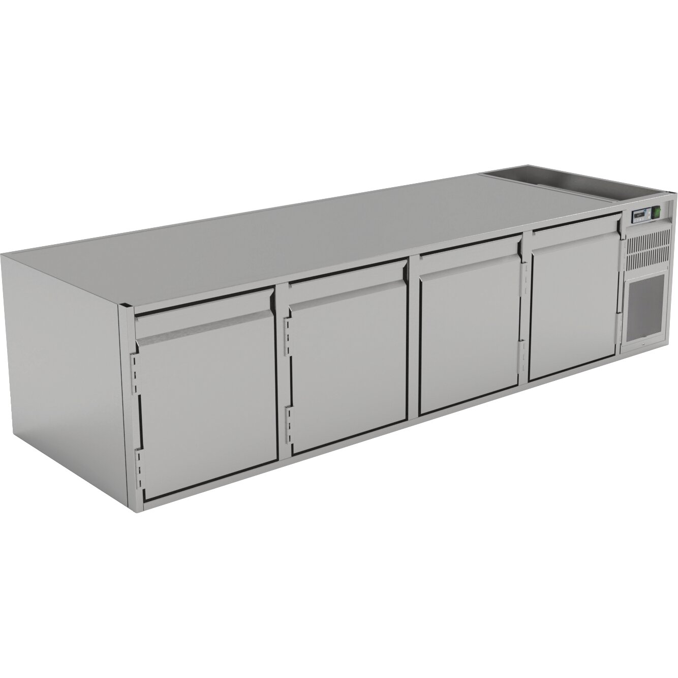 Kühltisch 4 Abteile UBE 4-46-4T MFR