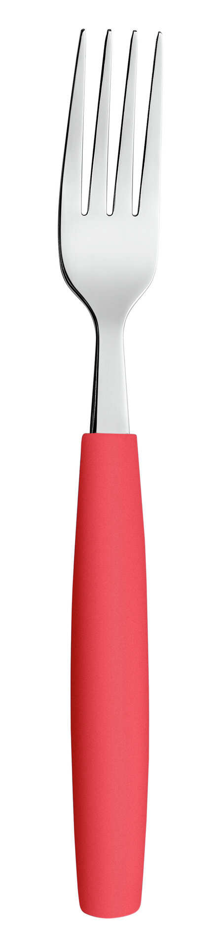 Besteckserie "Colour" cherry-rot Tafelgabel