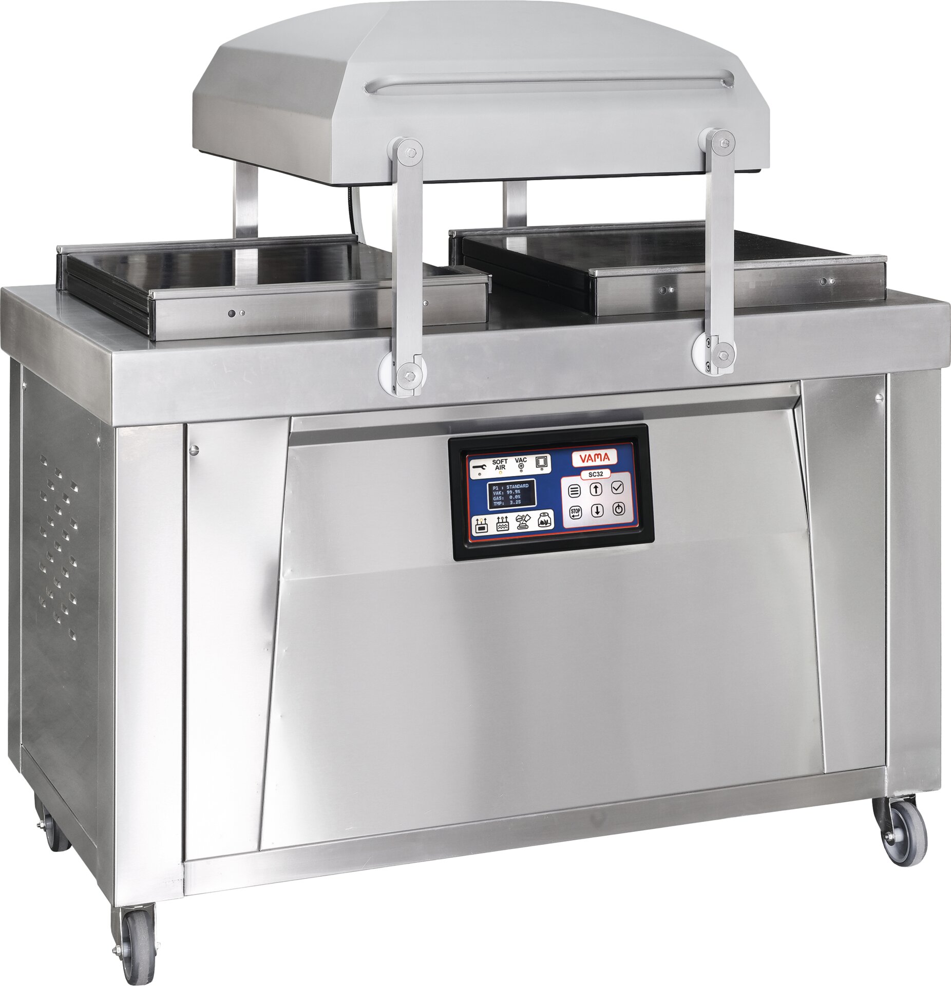 Vakuumiergerät 100 m3/h 690 x 690 x 210 mm / DC 500