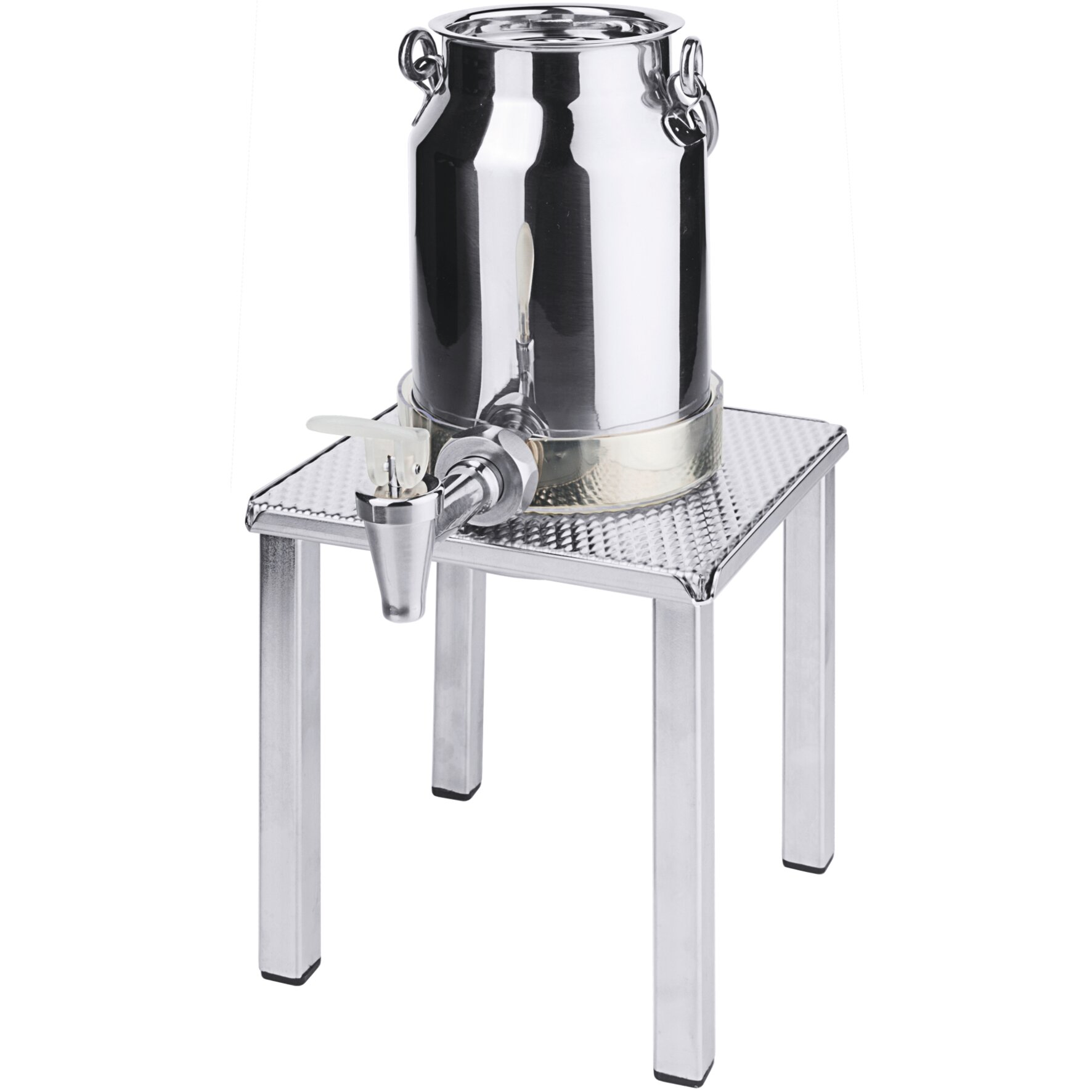 Milchstation mit Edelstahlkanne 1,00 l large