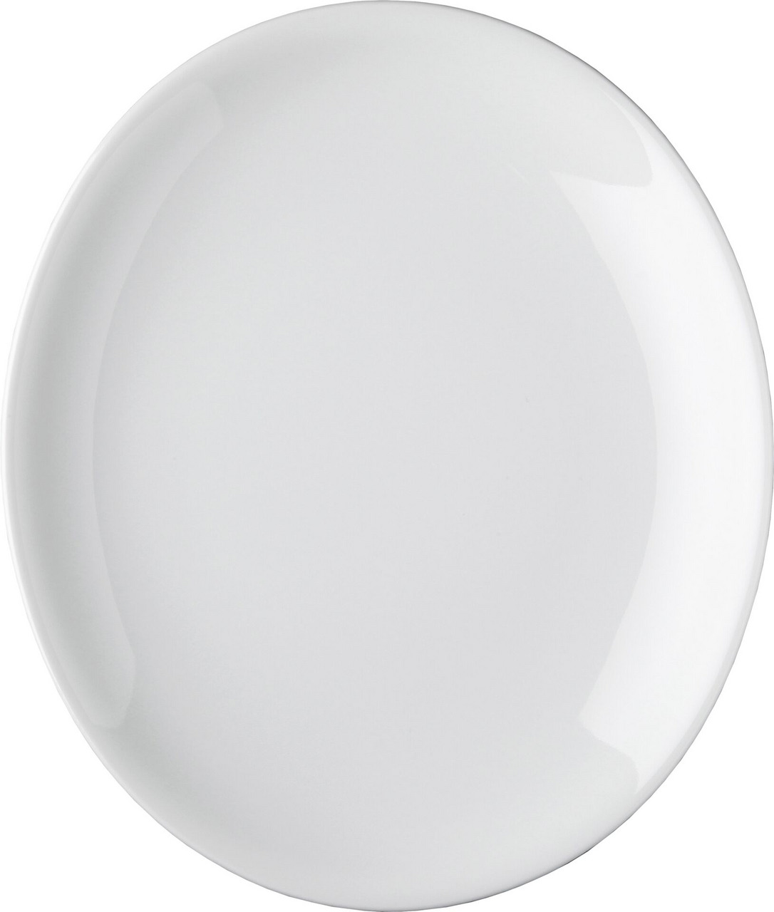 Platte oval "Rotondo" 34 x 29,5 cm Hotelporzellan
