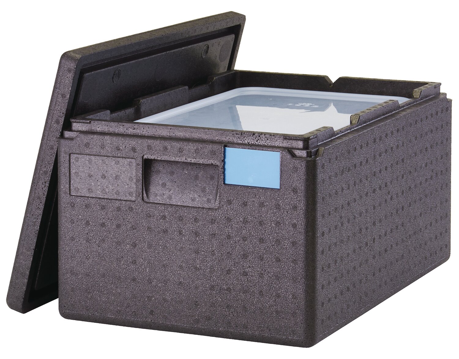 Wärmebox, Toplader, GN 1/1, H=-200 mm, schwarz