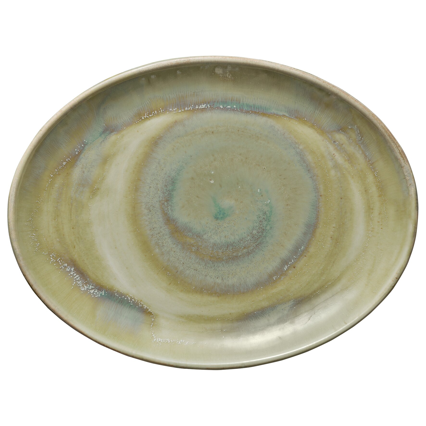 Perfect Match, Coupplatte oval 308 x 239 mm Thyme 