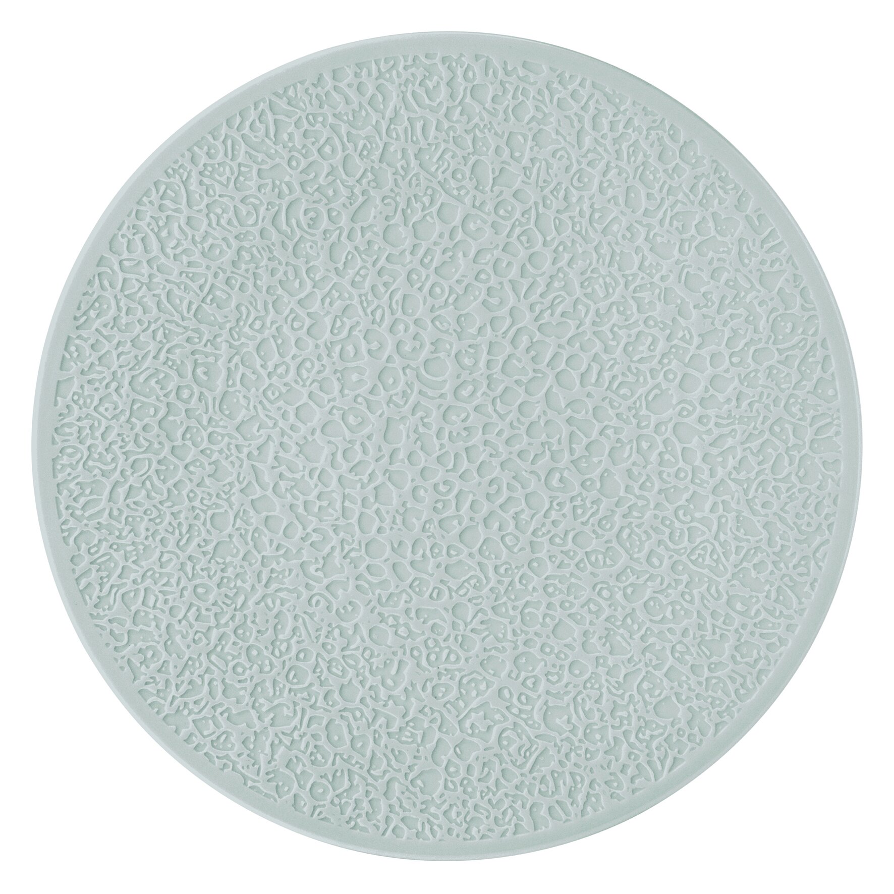 Nori, Teller flach ø 332 mm Vollrelief arktisblau