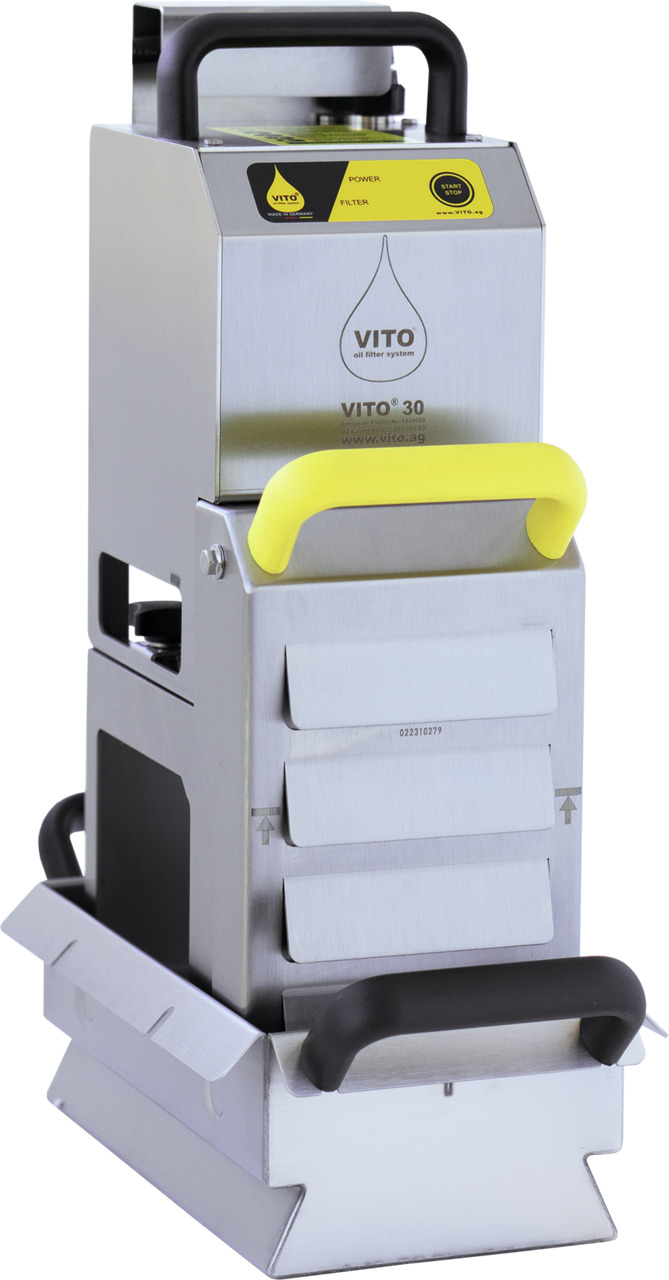 Frittierölfilter Vito 30 / Leistung bis zu 30,00 l/min. / Sogtiefe bis 200 mm