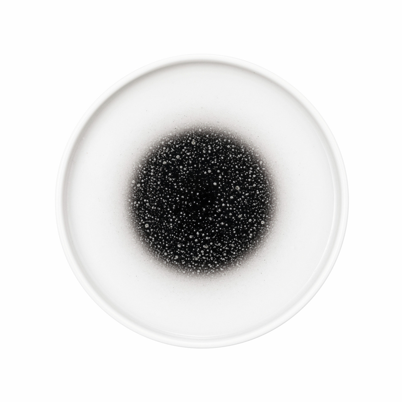 Good Mood, Teller flach ø 161 mm intense spotted black