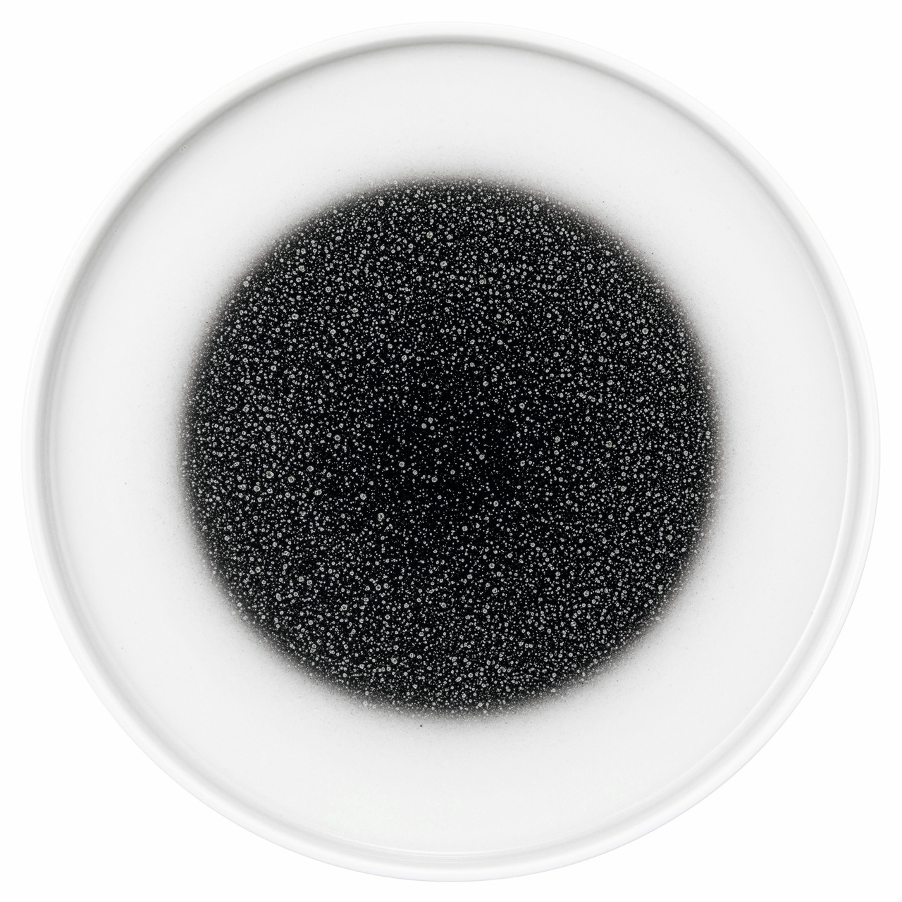 Good Mood, Teller flach ø 281 mm intense spotted black