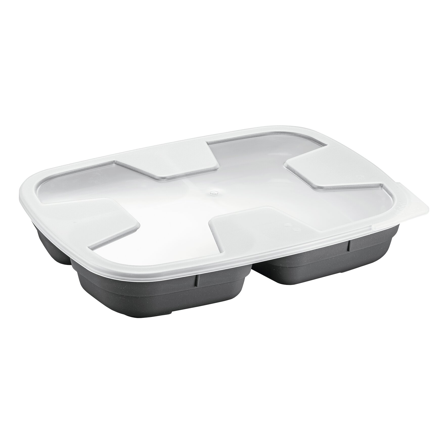 GoodBowl Trio 5er Set 0,58 l + 2 x 0,22 l / 247 x 185 x 51 mm anthrazit