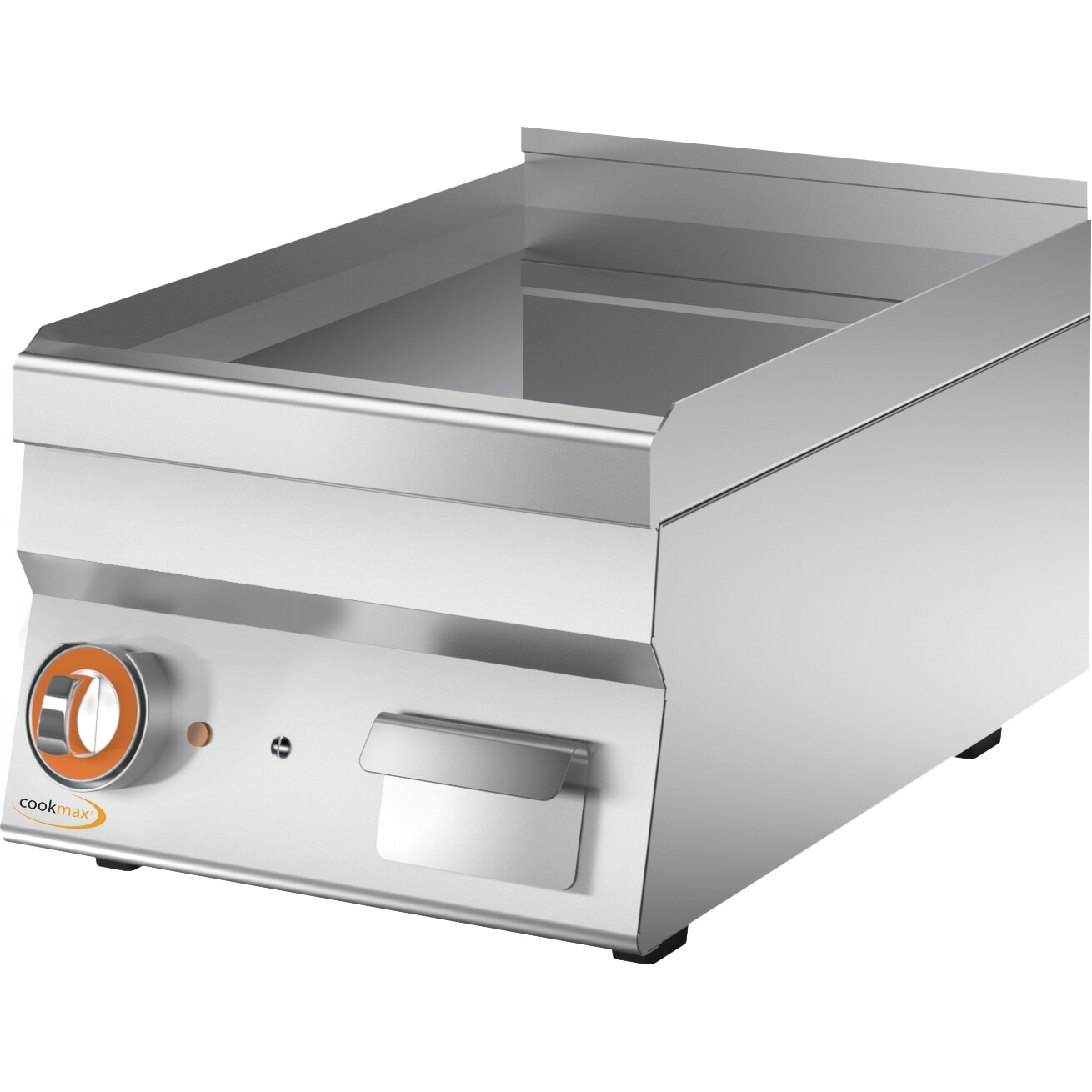 Elektro-Grillplatte, glatt verchromt