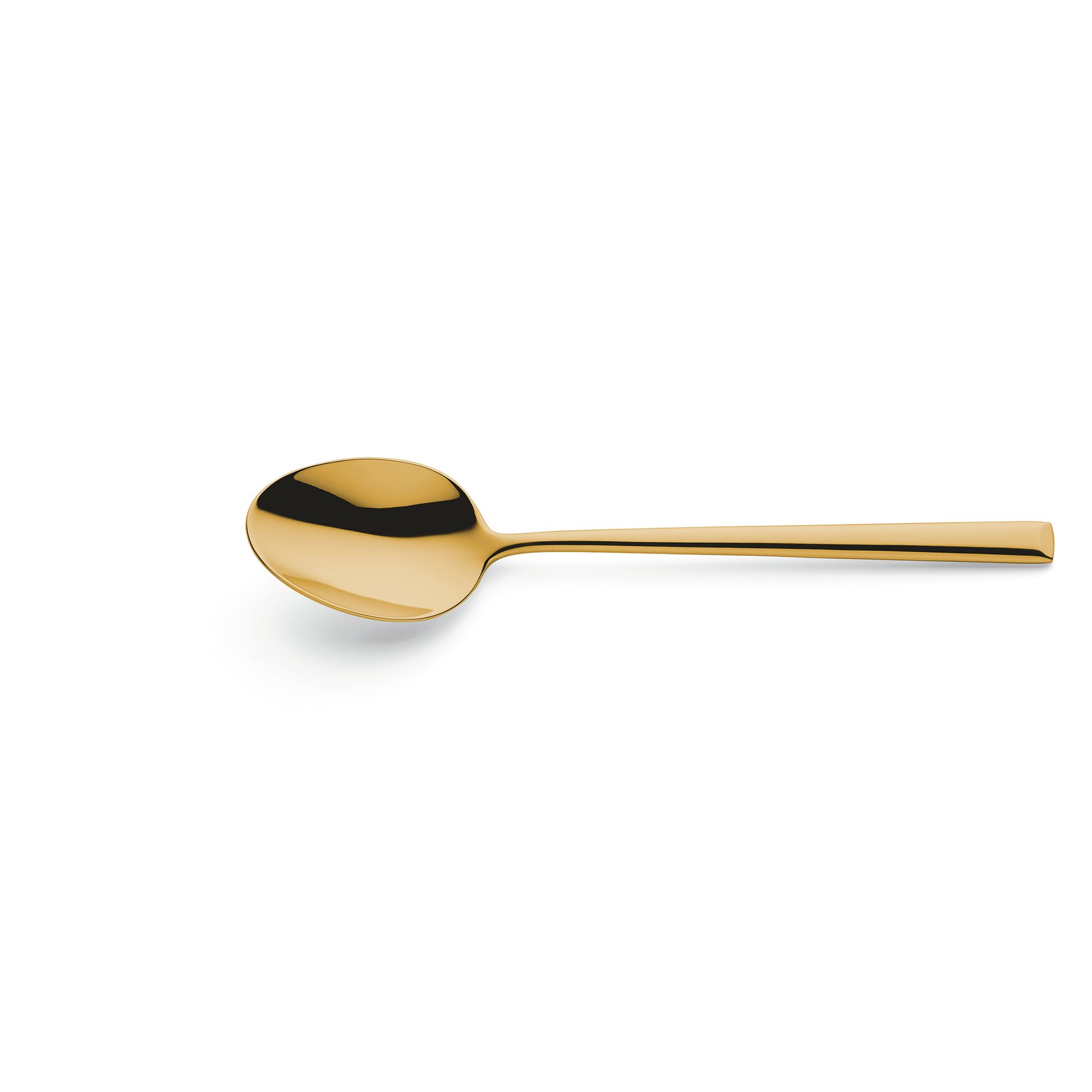 Metropole, Vorspeisen- / Dessertlöffel 191 mm PVD gold