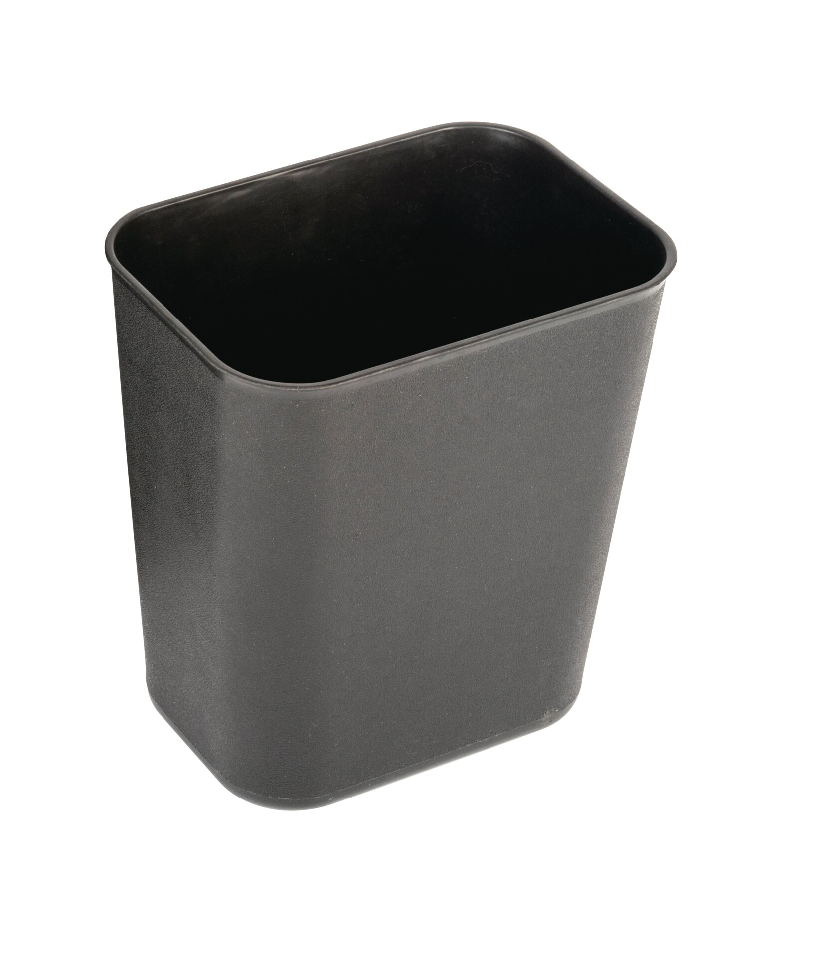 Abfallbehälter, 13,6 l, eckig, schwarz