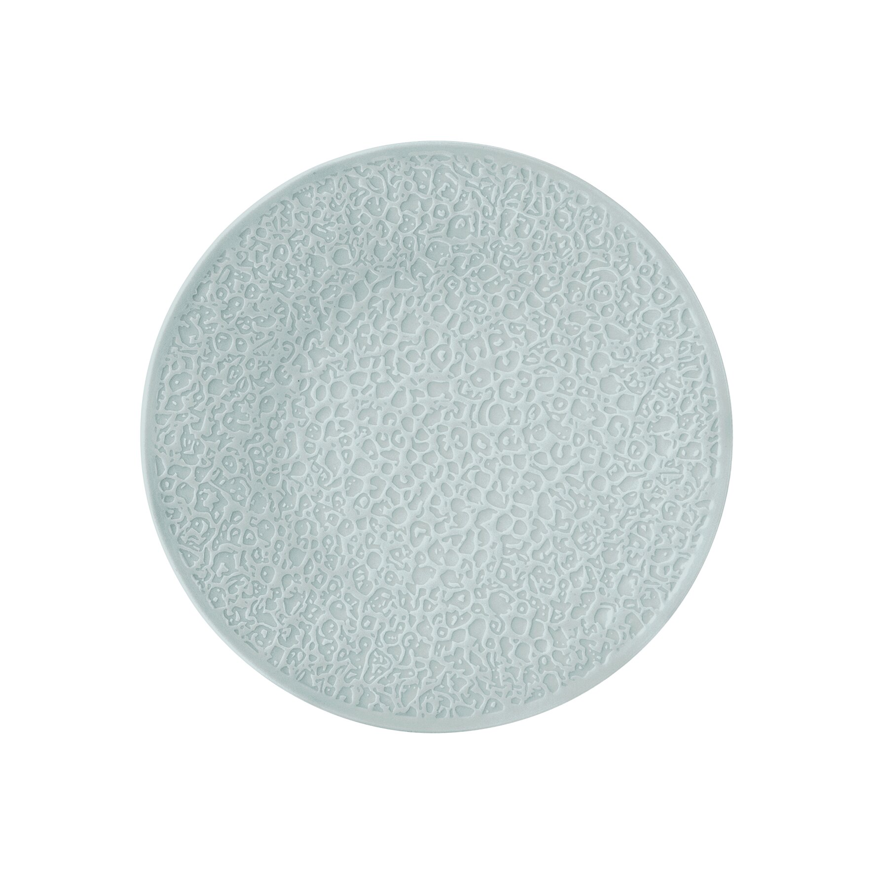 Nori, Teller flach ø 215 mm Vollrelief arktisblau